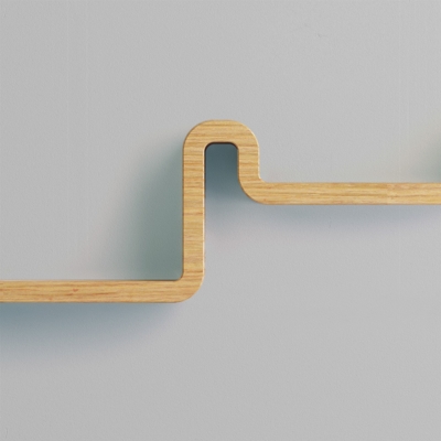 Curvey shelf