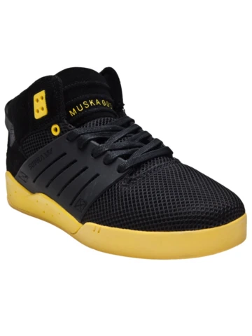 Sorte sneakers med snørre