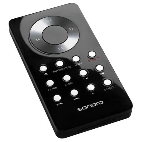 Sort mediaafspiller til smartphone